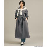 ウールライクロングコート(26-260318001-35) | coca | 詳細画像12
