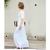 テレコリブオフショルダー半袖トップス | coca | 詳細画像14 