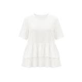 ドッキング2段フリルTシャツ | coca | 詳細画像2
