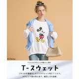 【ディズニー】T-スウェットプリントトップス【高橋愛様着用】 | coca | 詳細画像2