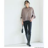 シアー袖シャーリングシャツ | coca | 詳細画像11 