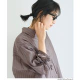 シアー袖シャーリングシャツ | coca | 詳細画像12 