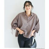 シアー袖シャーリングシャツ | coca | 詳細画像13 