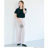 ［Lt.Beige］ | ＼26aw新色登場／エンボス加工ワイドパンツ【速乾・イージーケア】 | coca