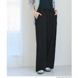 Black | 〈26ss新色登場〉ジョーゼットリブパンツ | coca