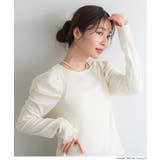 クレープシャーリングパフスリーブトップス | coca | 詳細画像16 