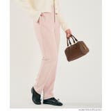 ［Dk.pink］ | 25AW 新色ダークピンク・ダークブラウンが新登場！裏起毛テーパードパンツ | coca