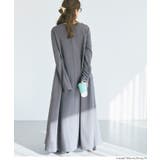 エンボス長袖Aラインワンピース | coca | 詳細画像11 