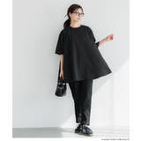 〈26ss新色登場〉エンボスAライン半袖チュニック【速乾・イージーケア】 | coca | 詳細画像14 