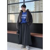 【DAILY WARM】裏シャギーフレアスカート | coca | 詳細画像14 