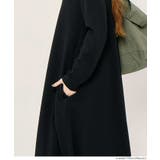 エンボス長袖Aラインワンピース | coca | 詳細画像21 