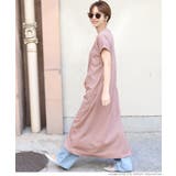 ポケット付き半袖Aラインサーマルワンピースcocaオリジナル 石田一帆さん着用(… | coca | 詳細画像16 