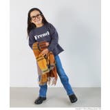 キッズ 親子お揃いピグメント加工ロゴスウェット | coca | 詳細画像16
