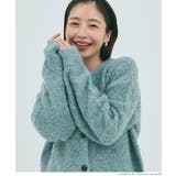 ［Lt.blue］ | ペンギンスリーブブークレカーディガン | coca