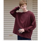 ［Wine］ | メンズフットボールロングTシャツ | coca