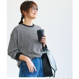 ボーダールーズロングTシャツ | coca | 詳細画像14