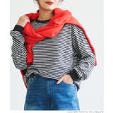ボーダールーズロングTシャツ | coca | 詳細画像16