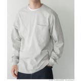 ［Gray］ | メンズポケットロンT | coca