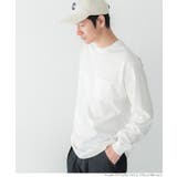 ［White］ | メンズポケットロンT | coca