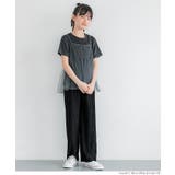 親子お揃いウェーブプリーツパンツ | coca | 詳細画像5 