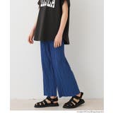 ［Blue］ | 〈26ss新色登場〉親子お揃いウェーブプリーツパンツ | coca