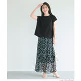 フレンチスリーブテールカットTシャツ | coca | 詳細画像6