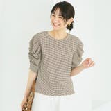 ＼26ssさらに新色登場／シボシャーリングトップス | coca | 詳細画像1 