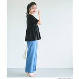 【新色追加！】クルーネックドッキングカットソー | coca | 詳細画像12 