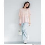 【新色追加！】クルーネックドッキングカットソー | coca | 詳細画像16 