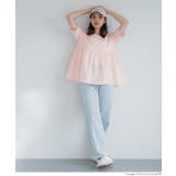 【新色追加！】クルーネックドッキングカットソー | coca | 詳細画像18 