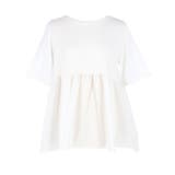 【新色追加！】クルーネックドッキングカットソー | coca | 詳細画像2 