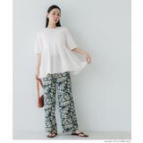 【新色追加！】クルーネックドッキングカットソー | coca | 詳細画像5 