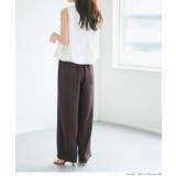 【セットアップ可】シボサテンライクイージーパンツ | coca | 詳細画像18 