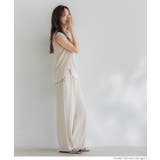 【セットアップ可】シボサテンライクイージーパンツ | coca | 詳細画像21 