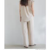 【セットアップ可】シボサテンライクイージーパンツ | coca | 詳細画像22 