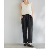 【セットアップ可】シボサテンライクイージーパンツ | coca | 詳細画像25 