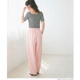 【セットアップ可】シボサテンライクイージーパンツ | coca | 詳細画像27 