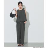 ［Charcoal］ | ＼26ss新色登場／シボサテンライクイージーパンツ【セットアップ可】 | coca