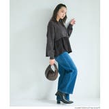 1枚で華やぐレイヤード風ドッキングギャザーニット | coca | 詳細画像11