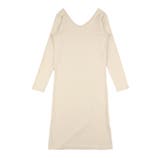 前後2way裏起毛ペチワンピース レディース | coca | 詳細画像2 