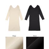 前後2way裏起毛ペチワンピース レディース | coca | 詳細画像10 