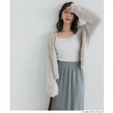 ふんわりシャギーニットカーディガン レディース | coca | 詳細画像16 