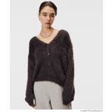 ふんわりシャギーニットカーディガン レディース | coca | 詳細画像18 