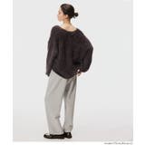 ふんわりシャギーニットカーディガン レディース | coca | 詳細画像21 