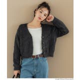 ふんわりシャギーニットカーディガン レディース | coca | 詳細画像25 