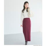 すっきり美シルエット、ミラノリブナロースカート | coca | 詳細画像16