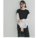 ダンボール裾レイヤード風トップス | coca | 詳細画像5