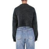クロップドロゴニットトップス レディース | coca | 詳細画像6