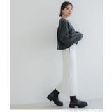 クロップドロゴニットトップス レディース | coca | 詳細画像14