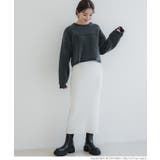 クロップドロゴニットトップス レディース | coca | 詳細画像15